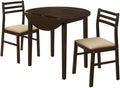 Round Drop Leaf Dining Set With Chairs