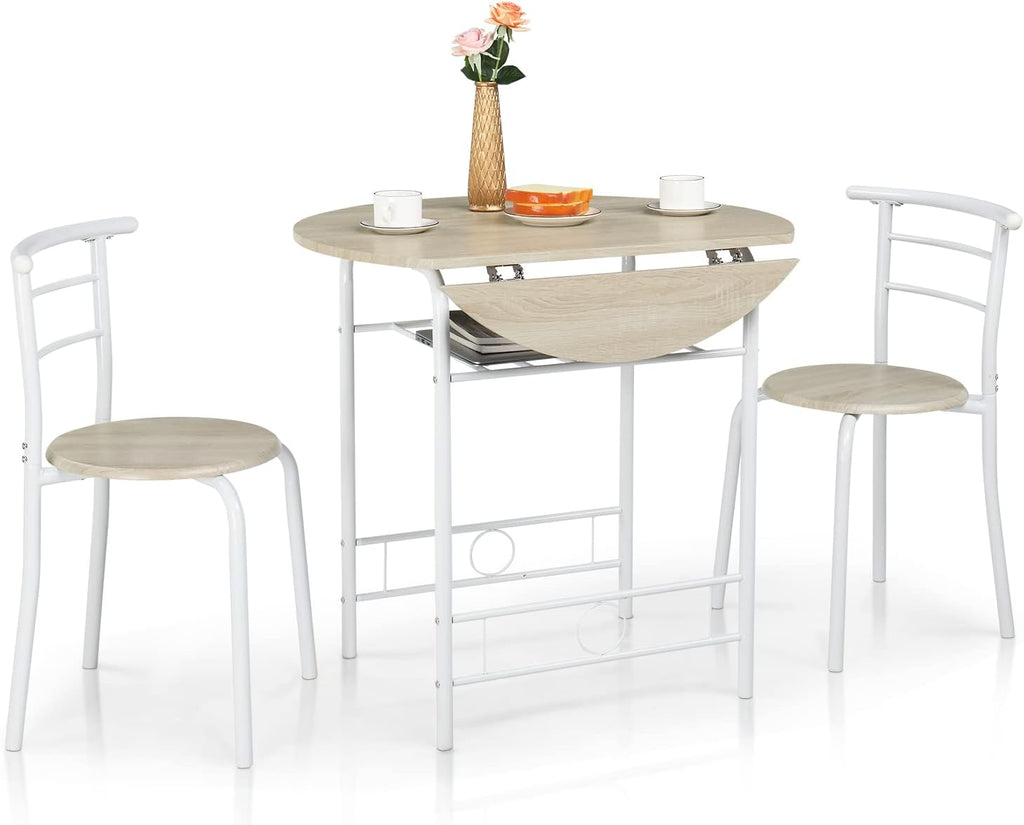 Drop Leaf Table Set With Chairs