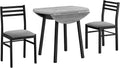 3-Piece Drop Leaf Dining Table Set