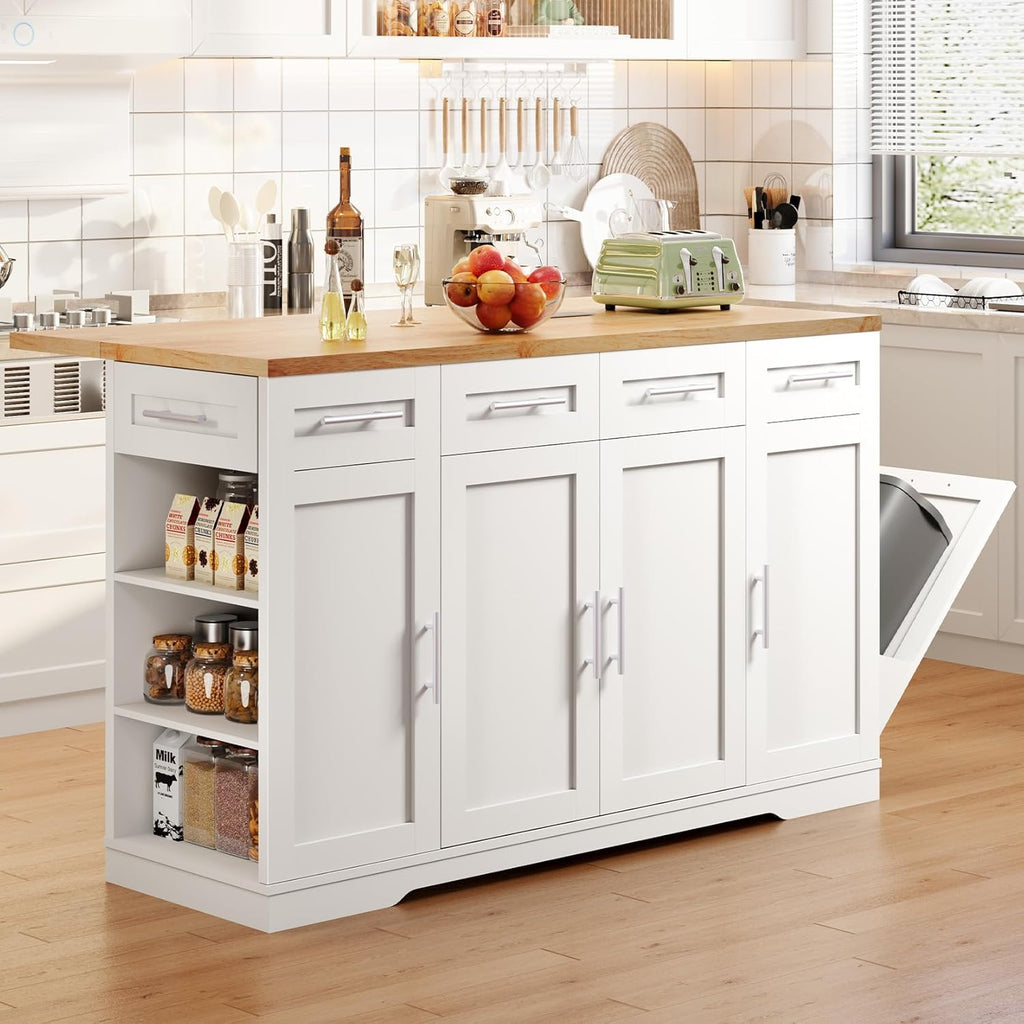 Rolling Kitchen Island With Drop Leaf