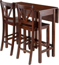 Drop Leaf Table Set With Stools