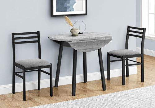 3-Piece Drop Leaf Dining Table Set