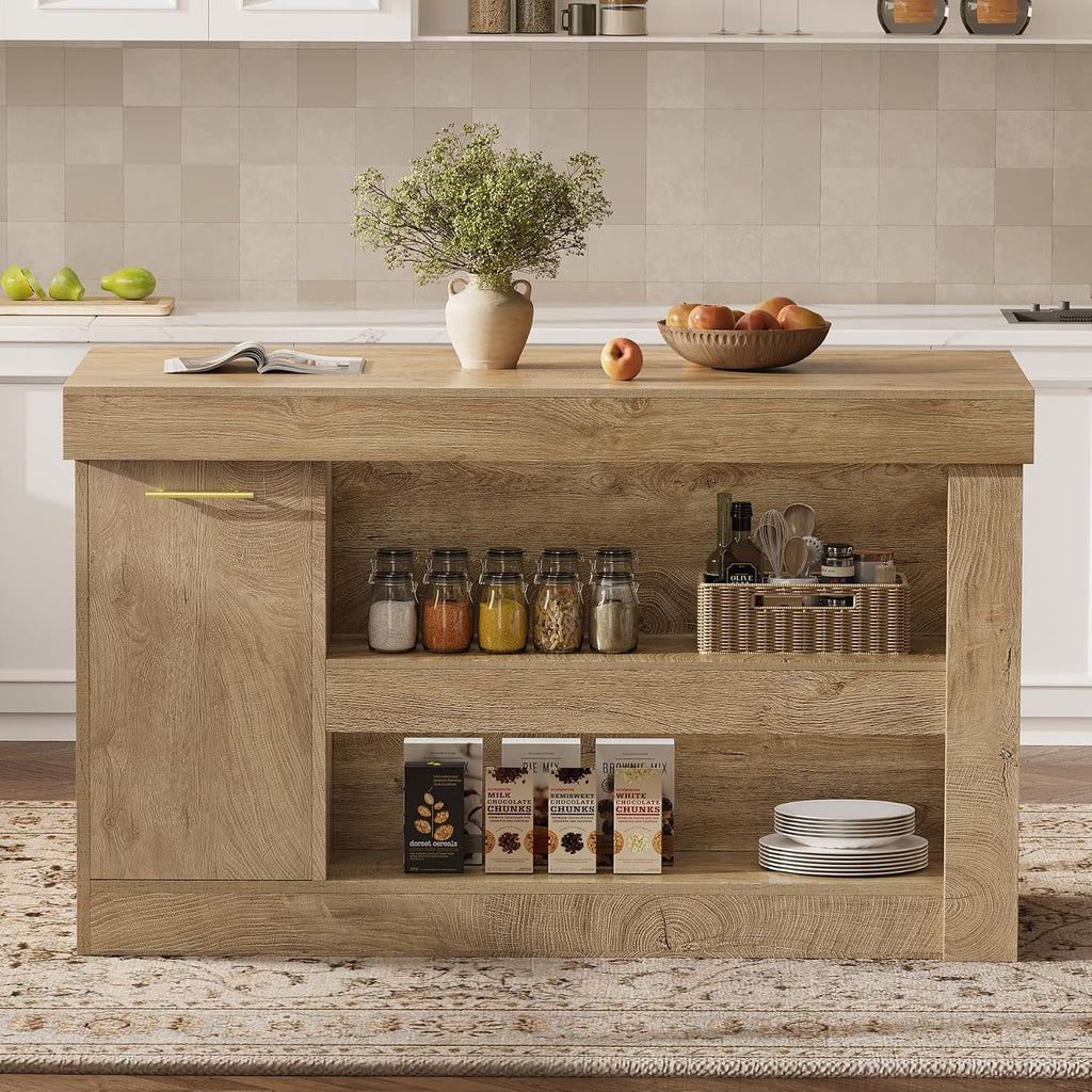 Farmhouse Kitchen Island Prep Table